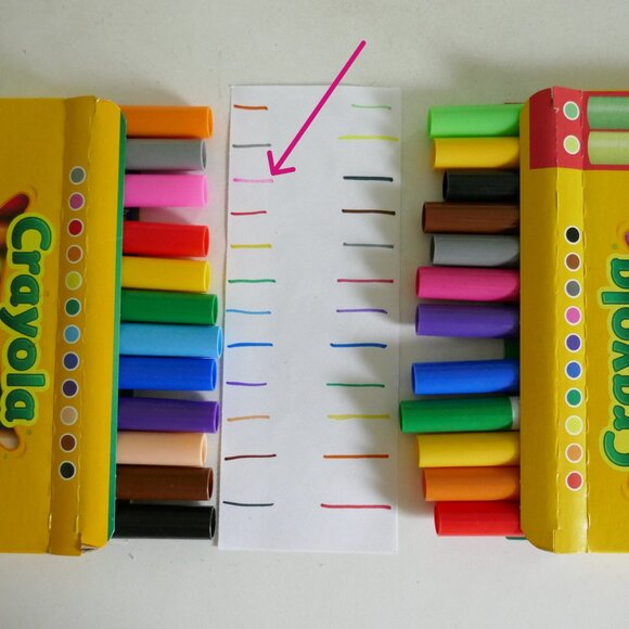 NIB 2 packs Crayola broad tip markers - Picture 2 of 2